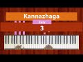 How To Play Kannazhaga Easy From 3 Bollypiano Tutorial