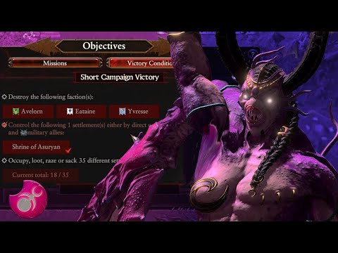 N'Kari Campaign Victory Rewards - Slaanesh Warhammer 3 Immortal Empires