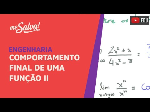 Me Salva! Exercícios Resolvidos de Cálculo I - EXLIM16 - Comportamento Final de uma Função II