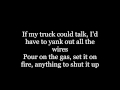 Jason Aldean If My Truck Could Talk Lyrics