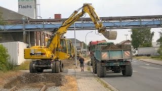 preview picture of video 'Zweiwegebagger Terex 1404ZW / Rail-road excavator Terex 1404ZW'