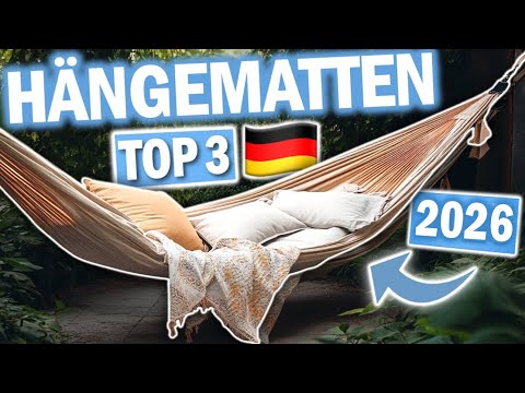 HÄNGEMATTE kaufen: Top 3 Hängematten 2026 im Vergleich!