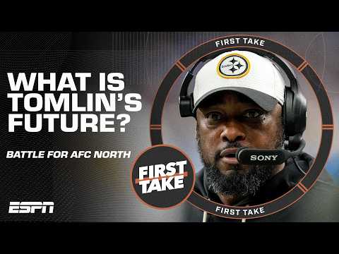 Mike Tomlin's future 🔮 Should the Steelers MOVE ON if they don't win the AFC North? 🤔 | First Take