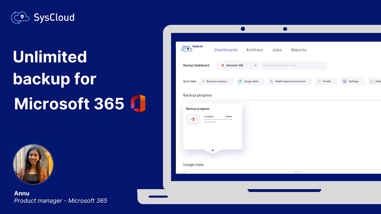 SysCloud Backup for Microsoft 365 | Overview