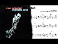Desmond Blue - Paul Desmond Transcription