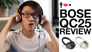 Video thumbnail for Bose QuietComfort QC25 In-Depth Review by lachlanlikesathing
