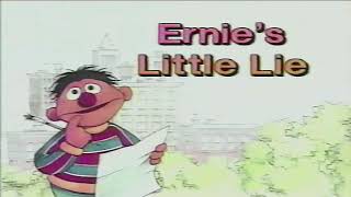 Sesame Street Start to Read Video Ernies&#39;s Lie 1991 VHS.