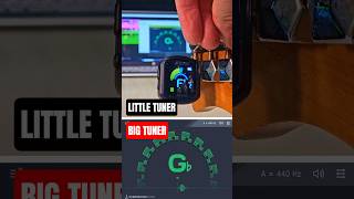 Little Guitar Tuner VS Big Guitar Tuner (Aroma AT-105) #guitar