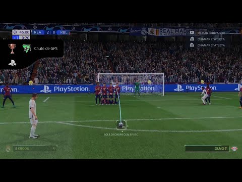 EA SPORTS FC 24 aquele gol de falta. Real Madrid champions league
