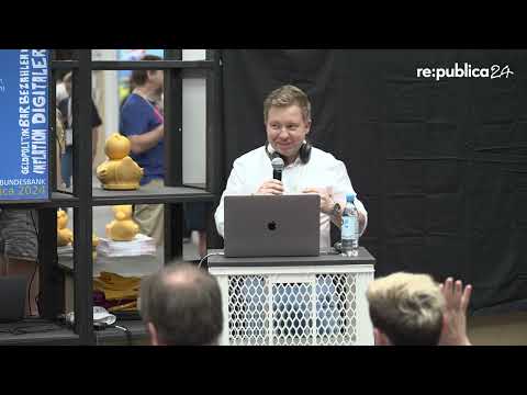 re:publica 2024: Christian Drescher - Künstliche Intelligenz in der Bankenaufsicht