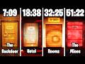 I FOUND EVERY SECRET DOOR In DOORS Backdoor Hotel Rooms Mines Door 201 WORLD RECORD SPEEDRUN