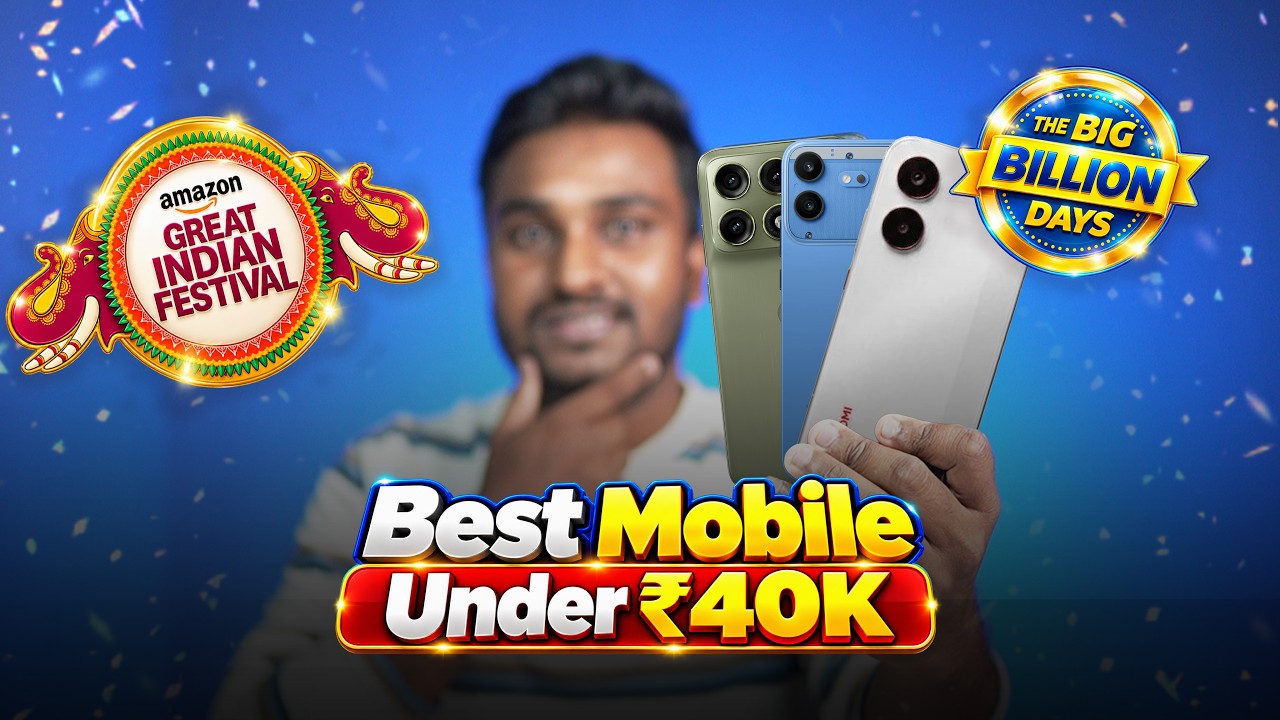 Best Mobiles Under ₹40K🔥Flipkart & Amazon Sale✅