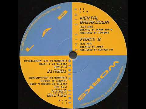 Hoschi & Audiosex -- Psycho Green ( 1992 )