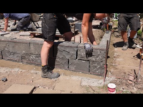Gartenmauer bauen | Anleitung zum Selber bauen
