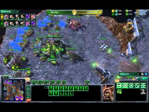 ESWC World Finals 2011-CN!KenZy (Z) vs Moutas (Z) Game 2