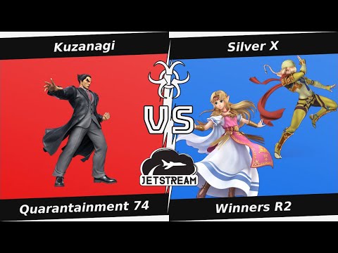 Quarantainment 74 Winners R2 - Kuzanagi (Kazuya) Vs Silver X (Sheik, Zelda) - SSBU