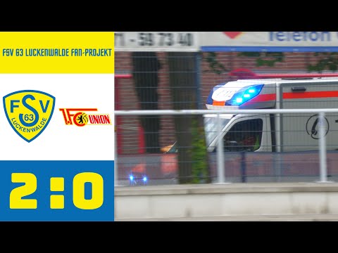 Matchwinner landet im Krankenhaus - Luckenwalde gewinnt Turmpokal | Luckenwalde - Union Berlin U19