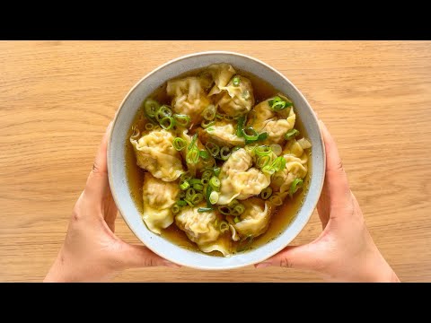 How to make Easy Homemade WONTONS step by step 😋 | Cooking with Coqui