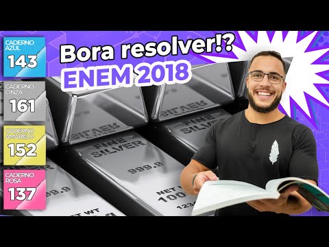 🔵 Questão 143 - Caderno Azul | Matemática Básica | MATEMÁTICA ENEM 2018