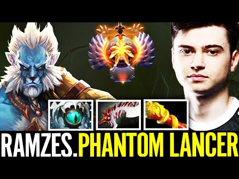 RAMZES Phantom Lancer [FULL GAMEPLAY] - Pro Safelane Guide | Dota 2 IMMORTAL GAMEPLAY