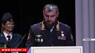 В Грозном прошло торжественное собрание, приуроченное ко дню войск Национальной гвардии РФ