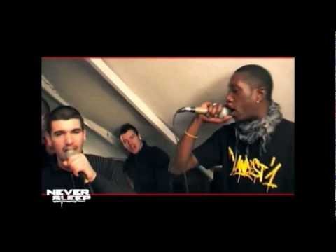 Clandest'1 - A L'emission Neversleep avec Kwanz Y.E Bronca Mesrine Dyru (part.1)