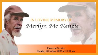 The Funeral Service of Merlyn Mc Kenzie
