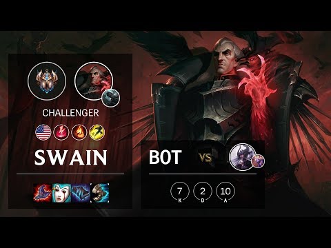 Swain Bot vs Syndra - NA Challenger Patch 10.10