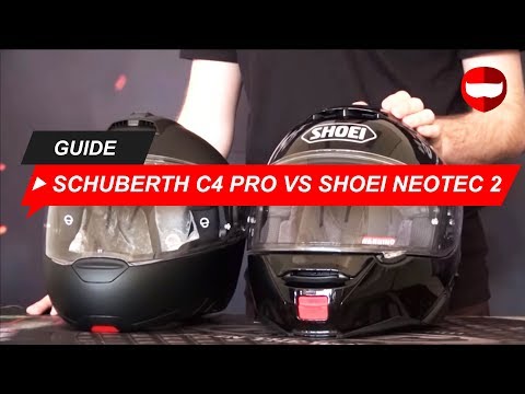 Schuberth C4 Pro vs Shoei Neotec 2 - ChampionHelmets.com