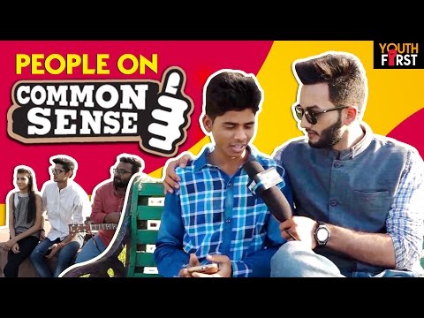 People on Common Sense | Interview by Abhinay Soni