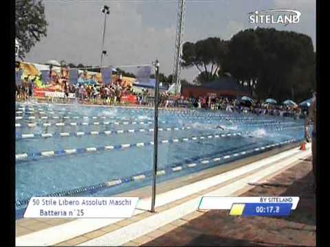 Serie 25 dei 50 Stile Libero  Assoluti Maschi Master - 11 Memorial Andrea Bettiol