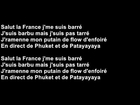 Dj Hamida Kalsha Salut la France paroles Lyrics