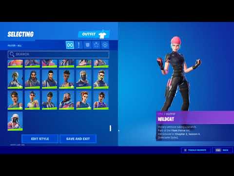 FORTNITE WILDCAT SKIN BUNDLE REVIEW - WHERE TO BUY A...