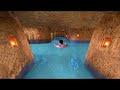 Building The Most Secret Underground Maze Swimming Pool To The Underground House