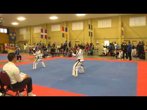 Sam-Il - Eastern Canadian Taekwon-Do Championships 2013 - Womens 4th dan patterns finals