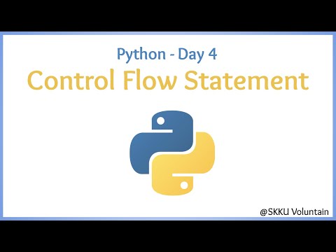 Python 4 Control Flow Statement