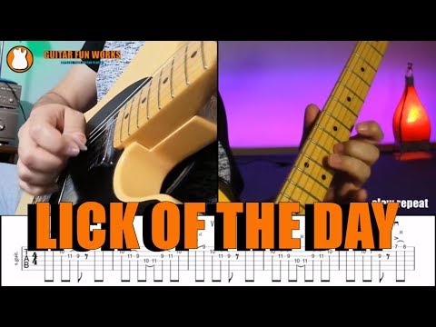 Lick Of The Day Nr  21   Guitar Fun Works