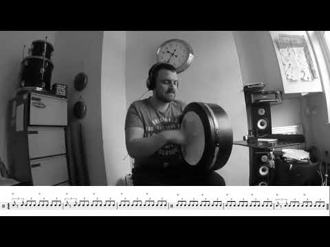 Bodhrán Lesson - Triplets