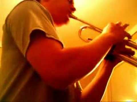 Tony Vaughn plays jazz trumpet