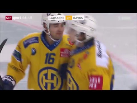 Lausanne HC vs. HC Davos (3:4 SO) - 22.01.2016