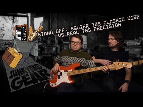 stand off: Squier 70s classic vibe vs real Fender 70s precision bass