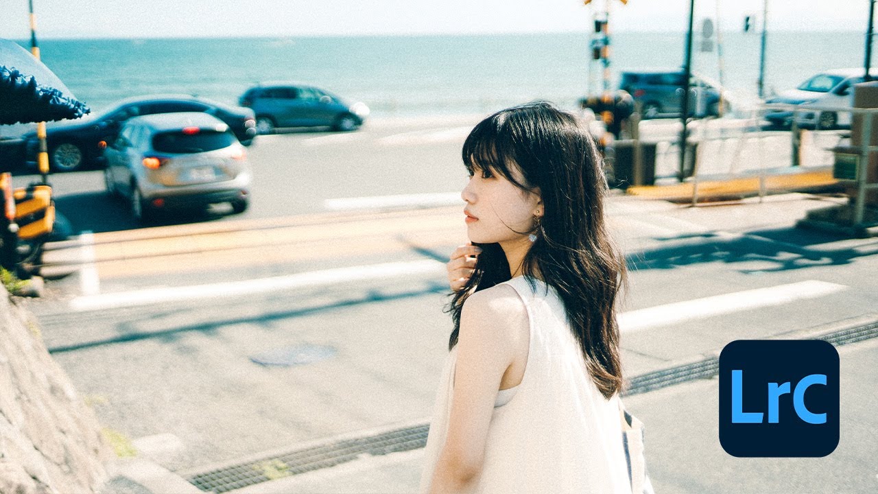 [フィルム調レタッチ] 鎌倉で撮ったポトレ写真。 Lightroom Photo Editing III-13 | RGB Tone curve Before and After