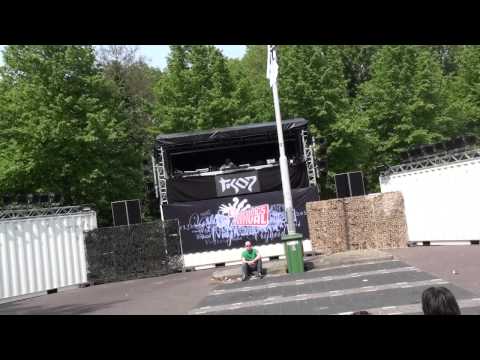 TK07 Allstars (King Pin) at Kabaal Digitaal - Bevrijdingsdagfestival Wageningen - 5th of May 2011