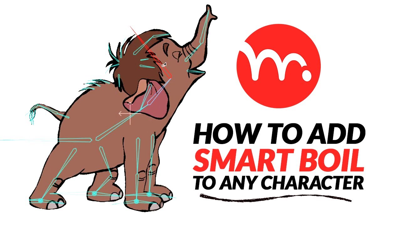 How to add Smart Boil to any character - Moho Pro tutorial