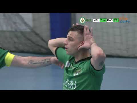 SERIE A2 ELITE/Città di Melilli - SSD Mascalucia  7-4/Girone B Giornata 19 Highlights 24-25