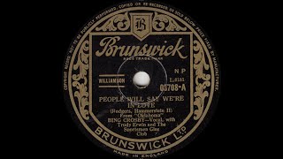 Bing Crosby - People Will Say We&#39;re In Love