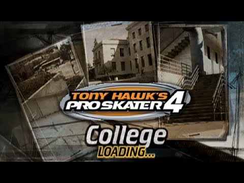 Xin Plays: Tony Hawk's Pro Skater 4 (PS1): Part 1: College (1/2)