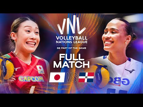 Japan 🇯🇵 vs. Dominican Republic 🇩🇴 | VNL 2025 - Full Match | Week 1