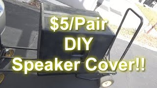 Video thumbnail for JBL PRX715XLF Subwoofer review, and $5 DIY speaker cover FAIL! by Ike Does Stuff