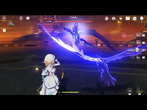 Genshin Impact | Childe Boss Fight (world 6)